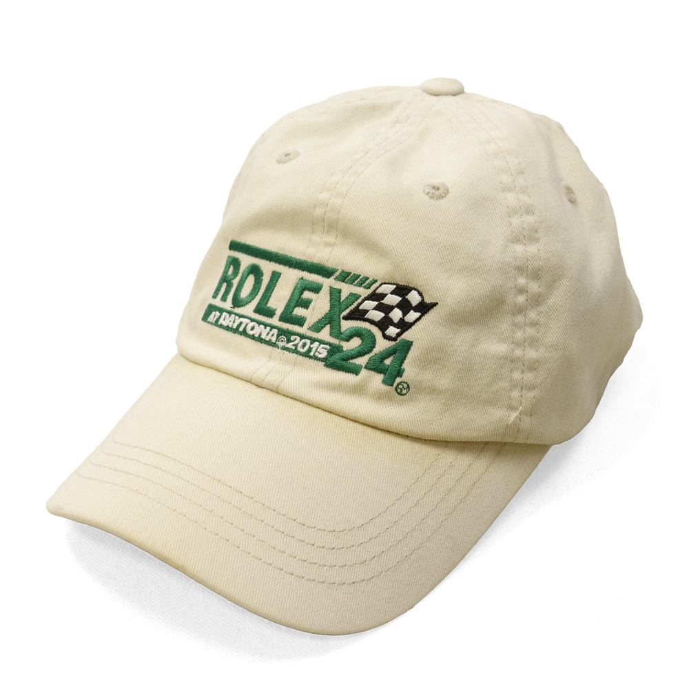 Vintage 2015 Rolex 24 Daytona Racing embroidered baseball cap (Not Stain) Size O